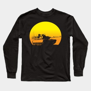 M1 Abrahms Sunset Long Sleeve T-Shirt